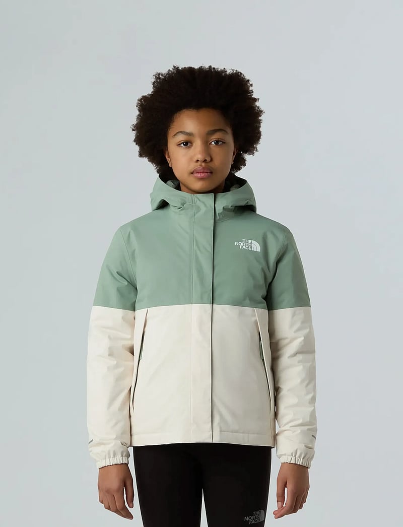 The North Face - G WARM ANTORA RAIN JACKET - shell- & regenjacken - slate moss/white dune - 0