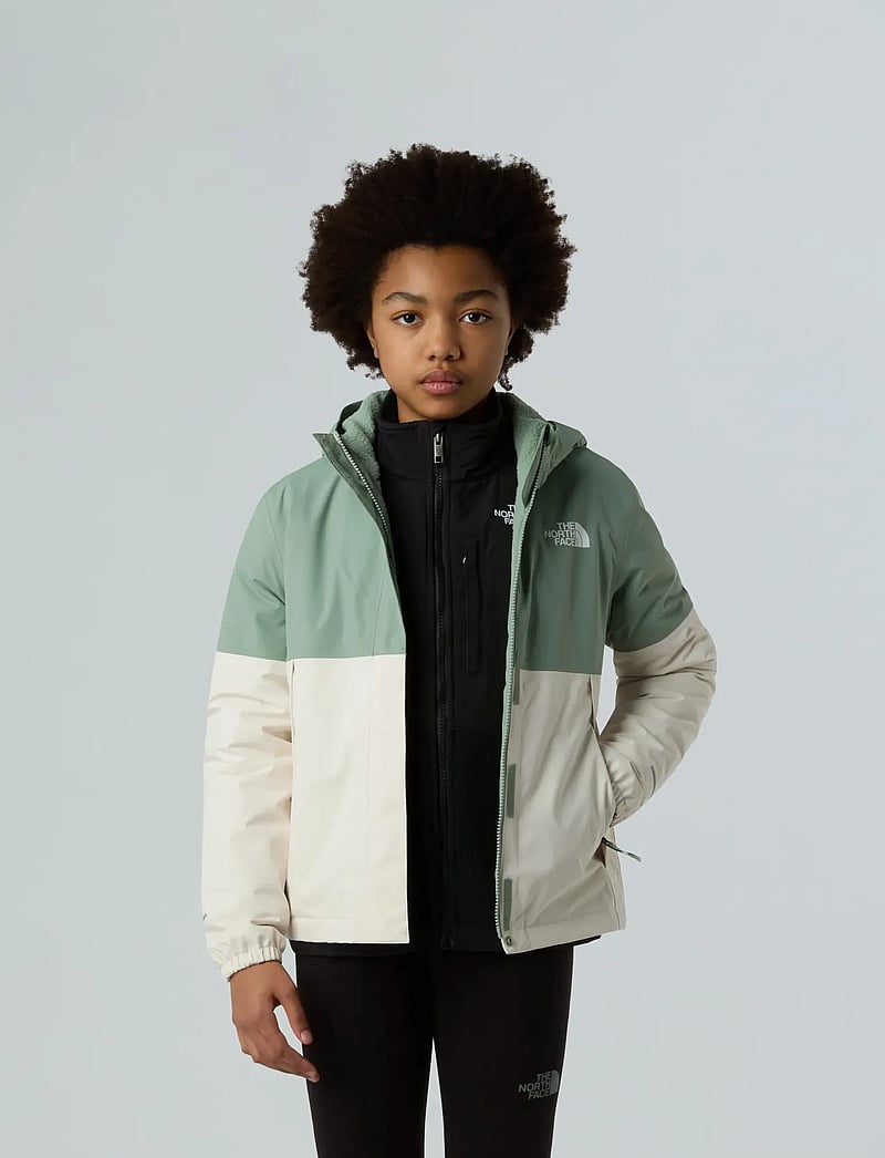 The North Face - G WARM ANTORA RAIN JACKET - shell- & regenjacken - slate moss/white dune - 4