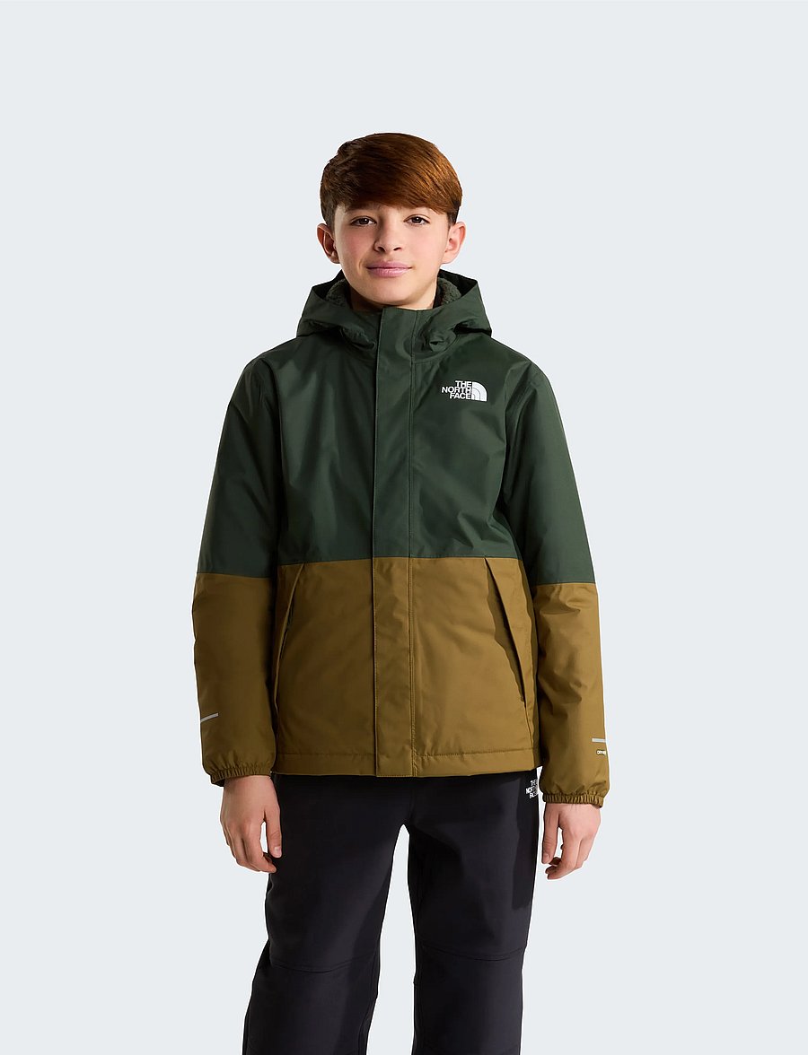 The North Face - B WARM ANTORA RAIN JACKET - tuule- ja vihmajakid - bottle green/caraway se - 0