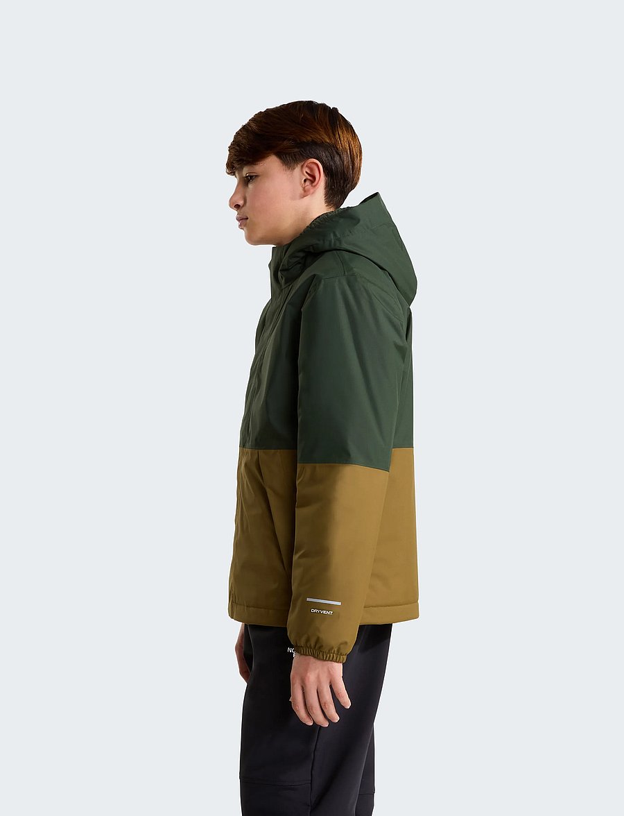 The North Face - B WARM ANTORA RAIN JACKET - tuule- ja vihmajakid - bottle green/caraway se - 4