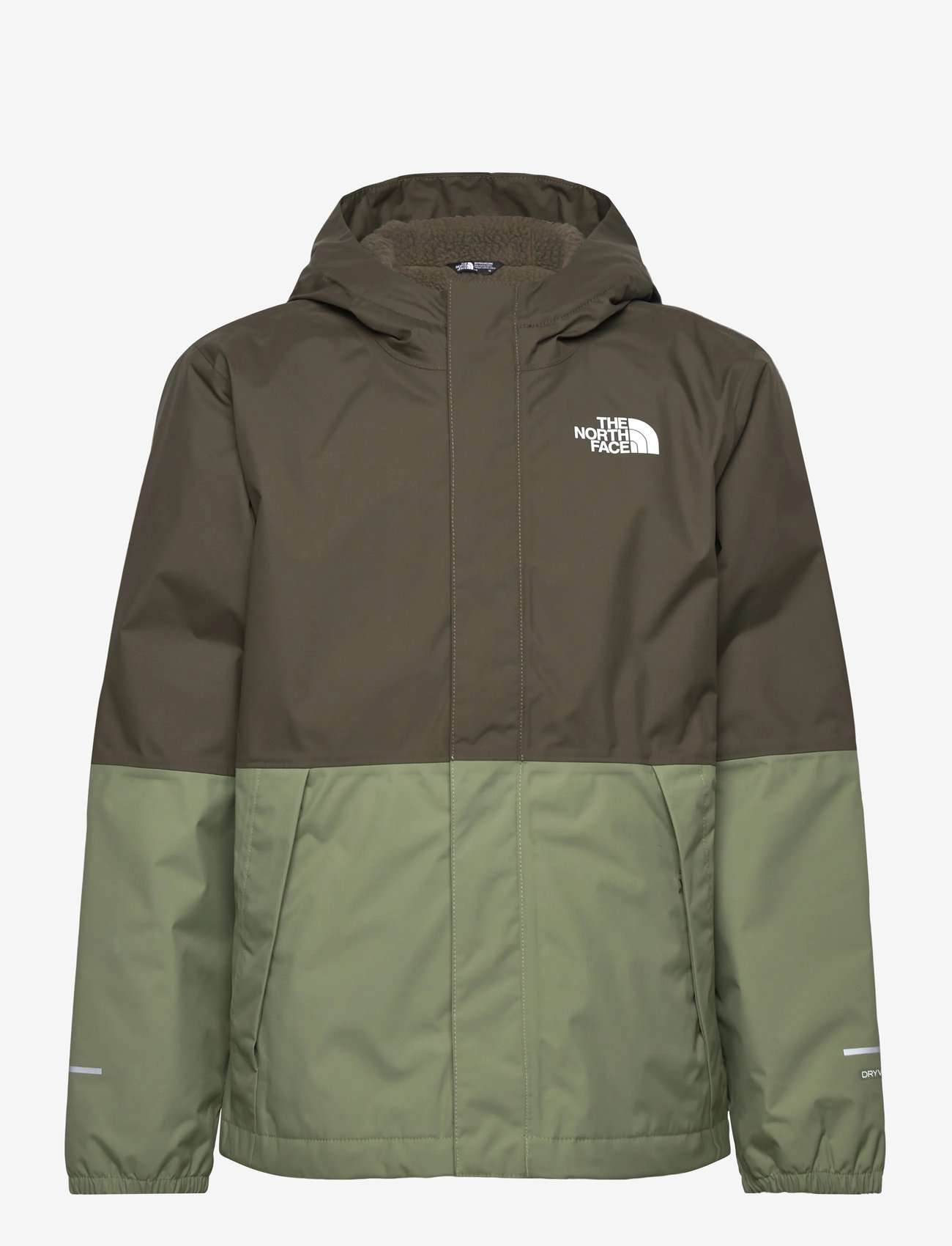 The North Face - B WARM ANTORA RAIN JACKET - skal- & regnjackor - new taupe green/bark mi - 1