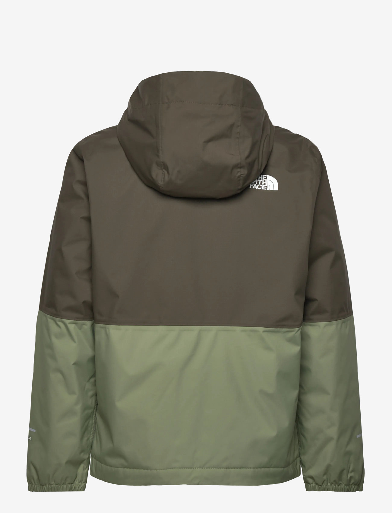 The North Face - B WARM ANTORA RAIN JACKET - skal- & regnjackor - new taupe green/bark mi - 2