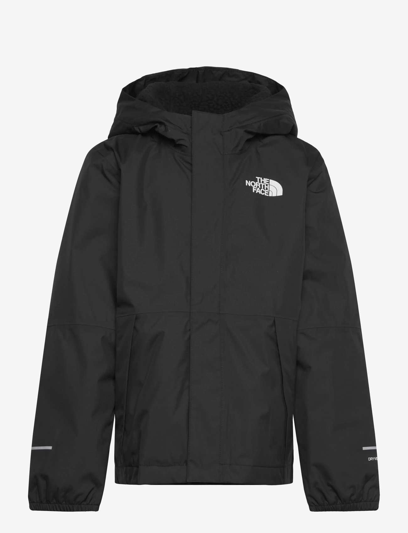 The North Face - B WARM ANTORA RAIN JACKET - shell- & regnjakker - tnf black/tnf black - 0