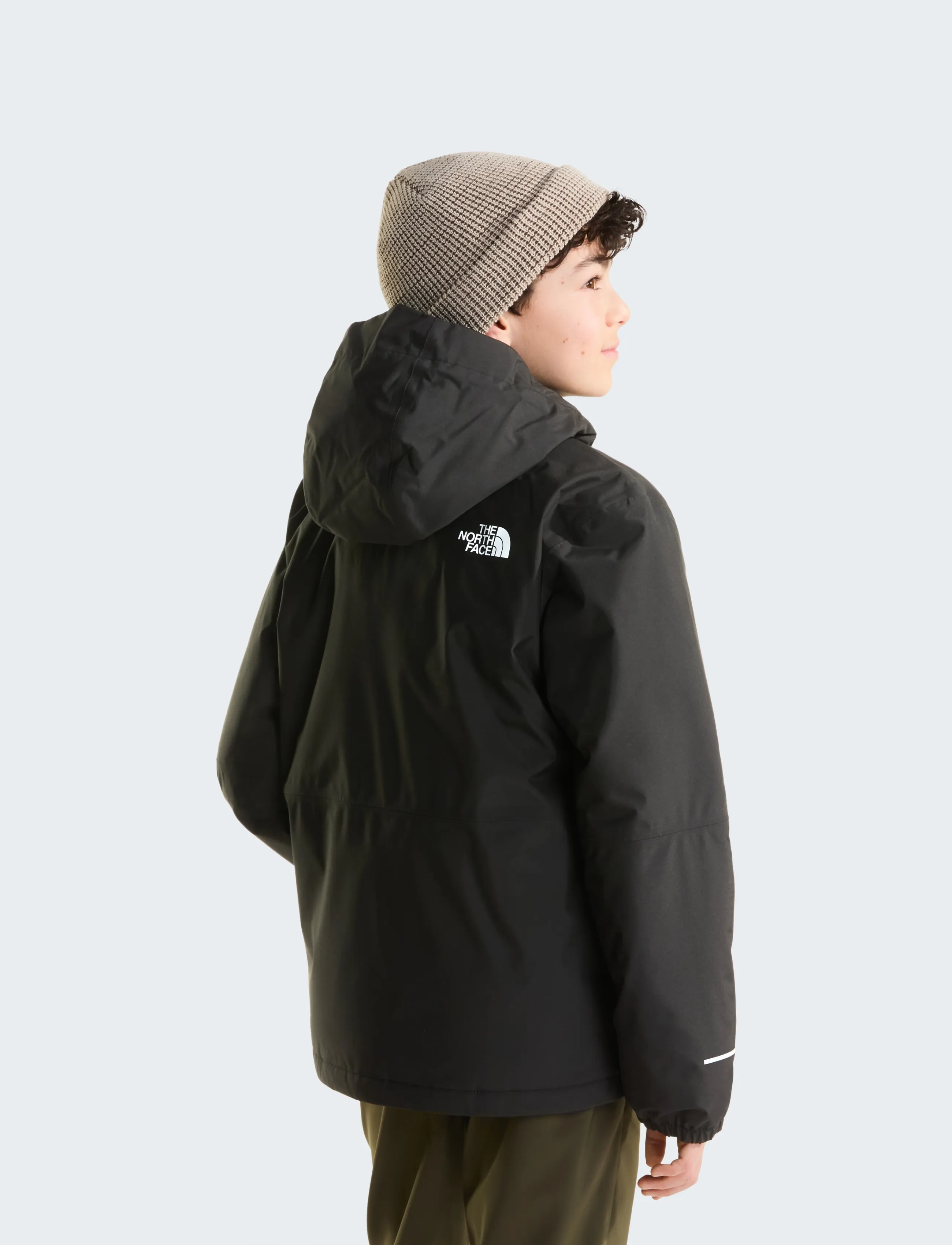 The North Face - B WARM ANTORA RAIN JACKET - shell & rain jackets - tnf black/tnf black - 3
