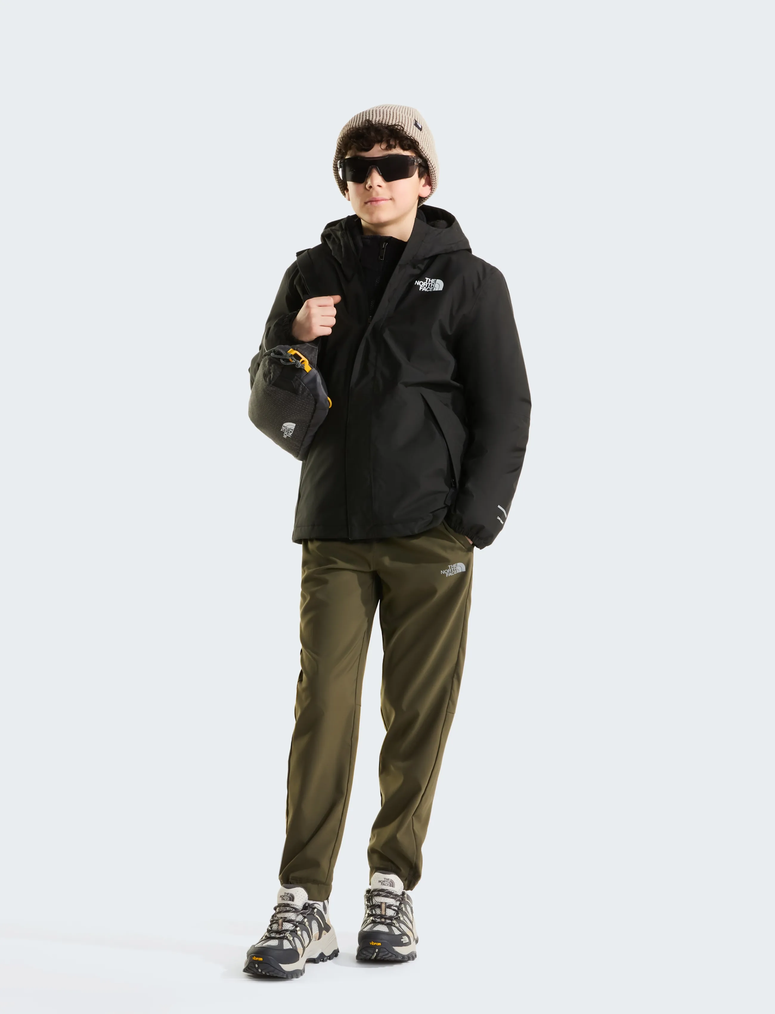 The North Face - B WARM ANTORA RAIN JACKET - shell & rain jackets - tnf black/tnf black - 4