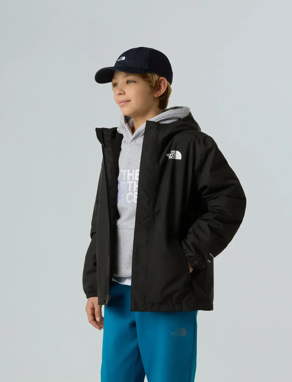 The North Face - B WARM ANTORA RAIN JACKET - shell- & regenjacken - tnf black/tnf black - 4