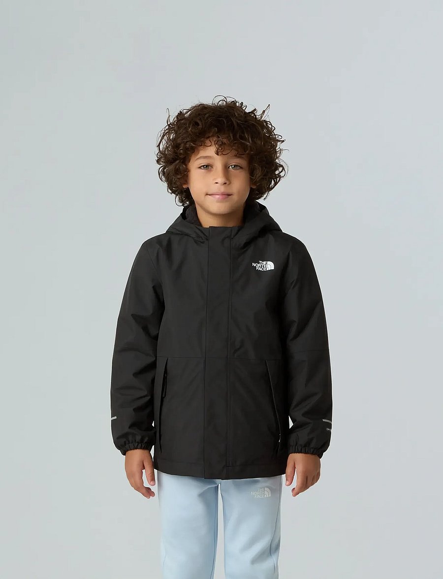 The North Face - KID WARM ANTORA RAIN JACKET - shell- & regenjacken - tnf black/tnf black - 0