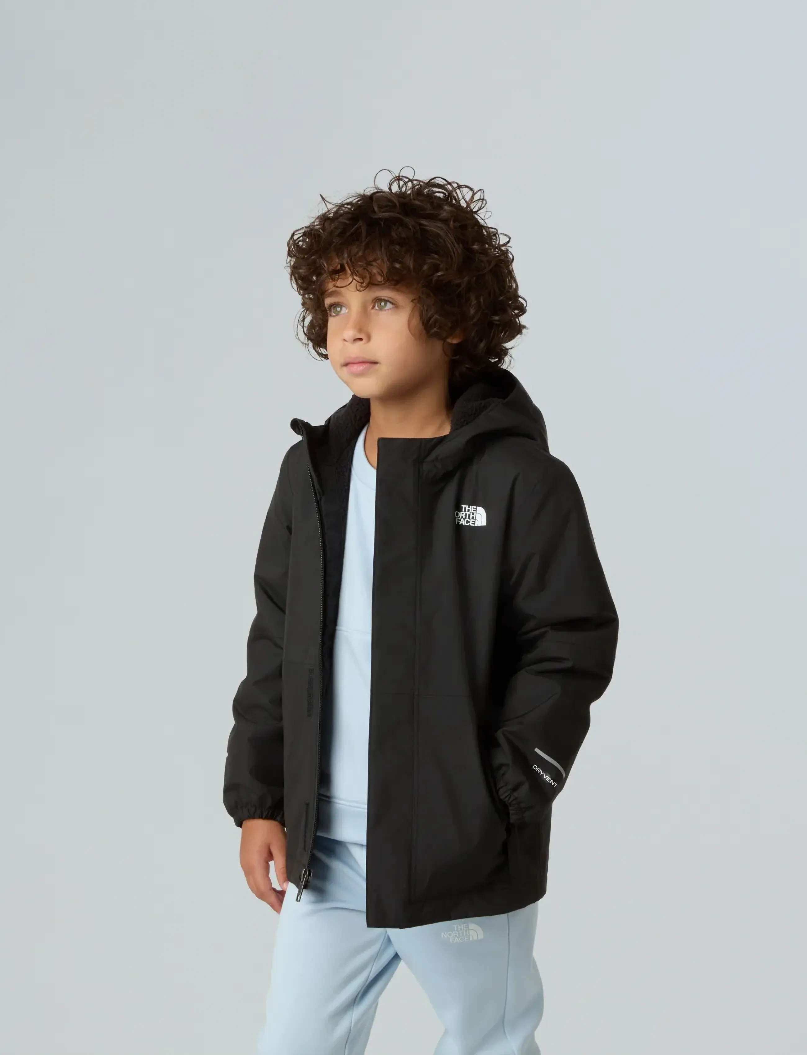 The North Face - KID WARM ANTORA RAIN JACKET - shell- & regenjacken - tnf black/tnf black - 5