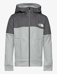 The North Face - B MOUNTAIN ATHLETICS FULL ZIP HOODIE - hoodies - high rise grey/smoked p - 0