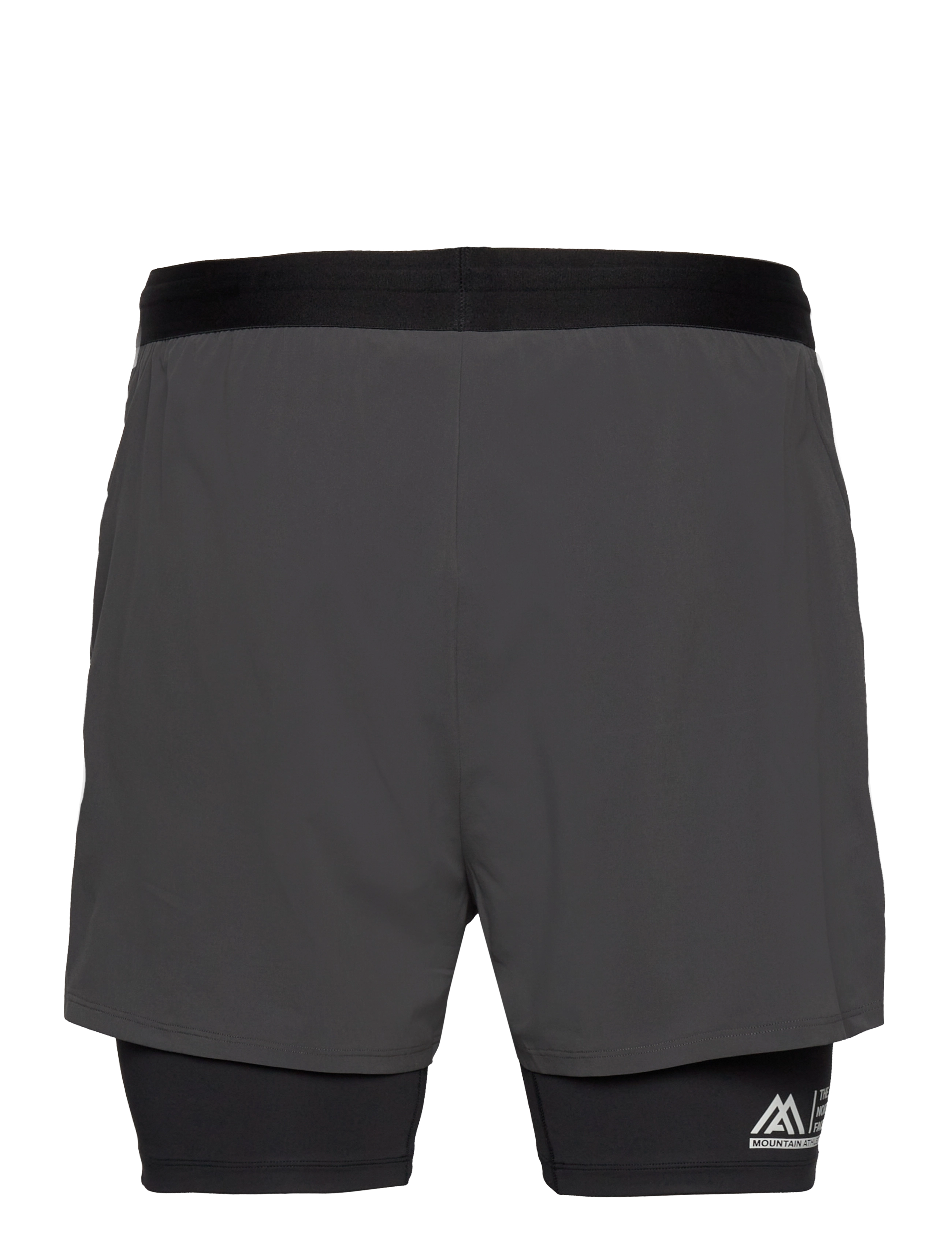 The North Face - M MA LAB DUAL SHORTS - anthracite grey/tnf bla - 1