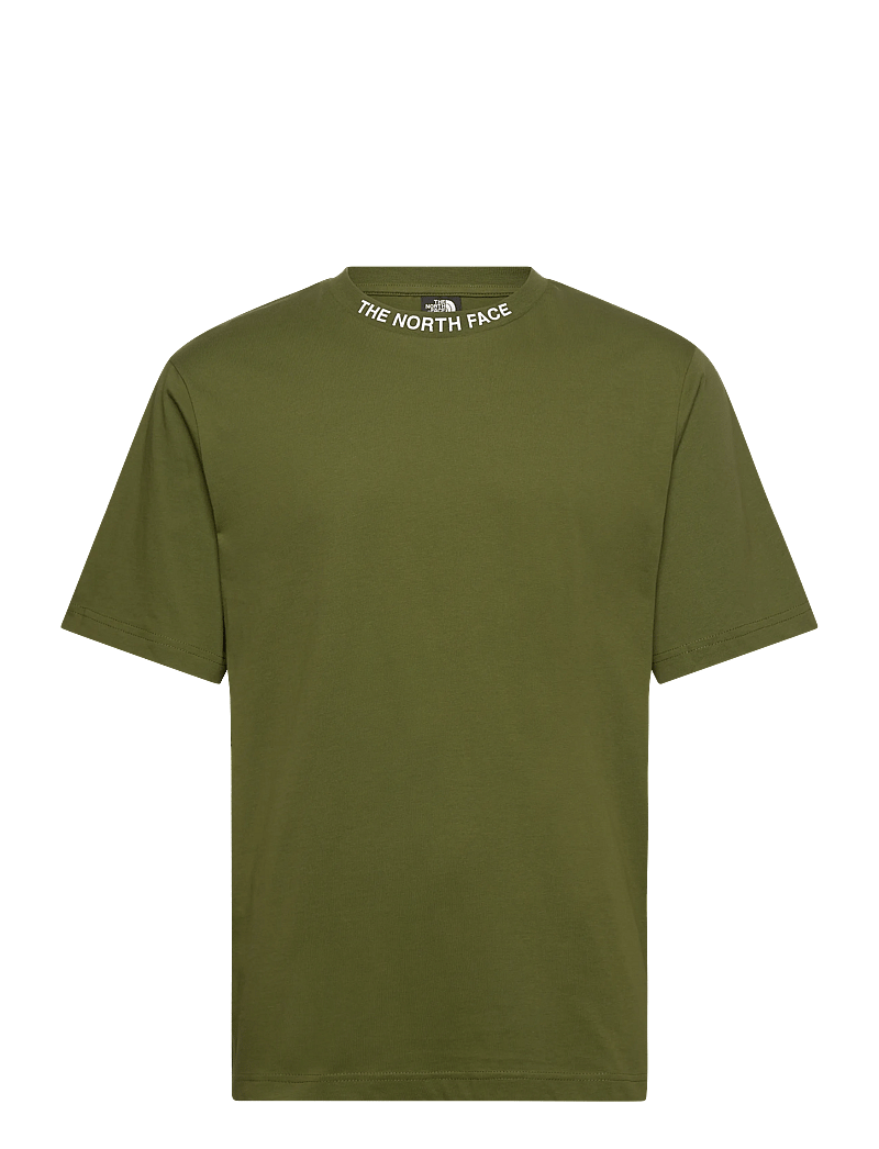 The North Face - M SS ZUMU RELAXED TEE - t-shirts - woodland green - 1