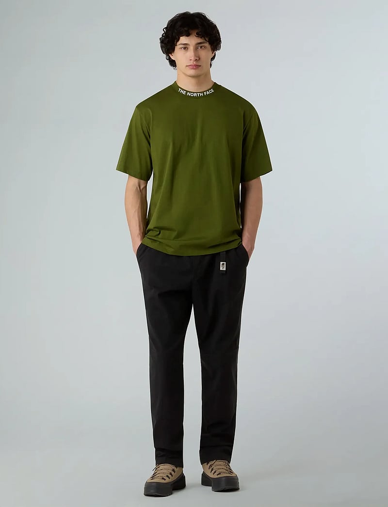 The North Face - M SS ZUMU RELAXED TEE - t-shirts - woodland green - 3