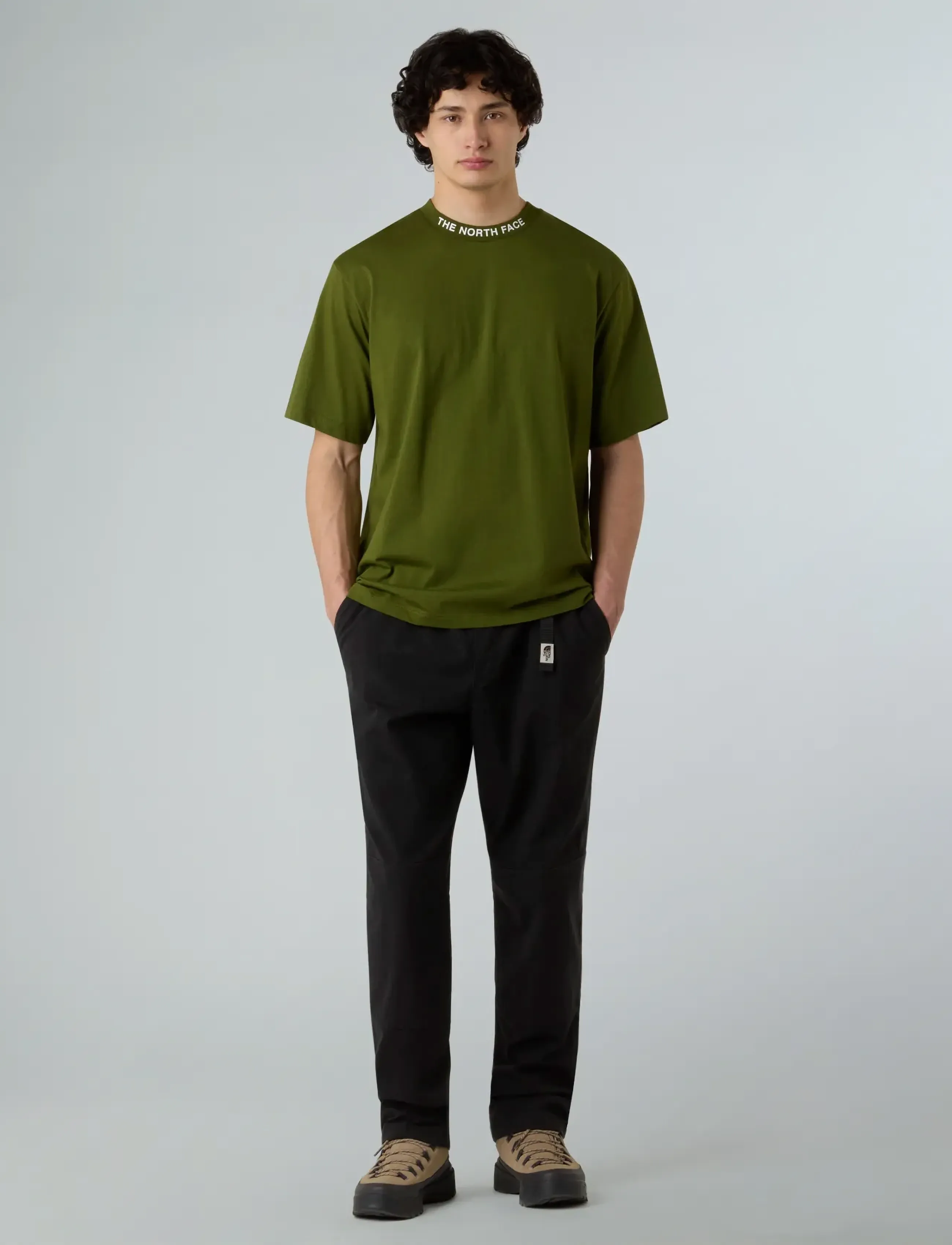 The North Face - M SS ZUMU RELAXED TEE - tops & t-shirts - woodland green - 3