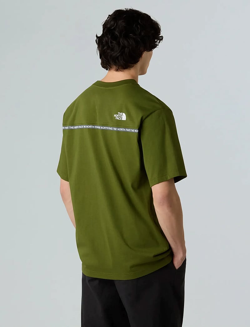 The North Face - M SS ZUMU RELAXED TEE - t-shirts - woodland green - 4
