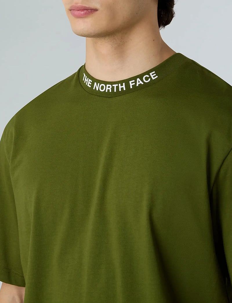 The North Face - M SS ZUMU RELAXED TEE - t-shirts - woodland green - 5