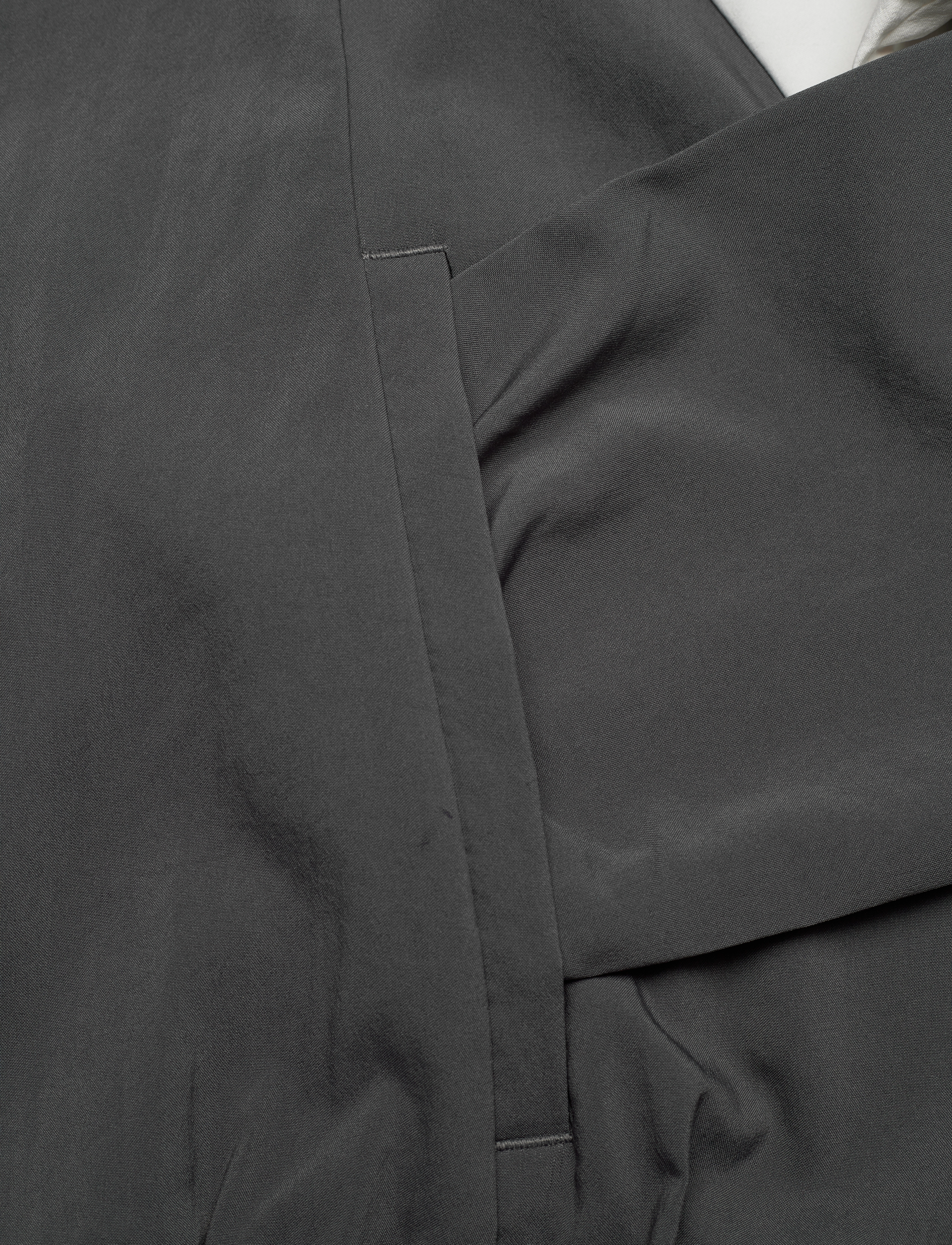 The North Face - W MA WIND TRACK TOP - anthracite grey/white d - 3