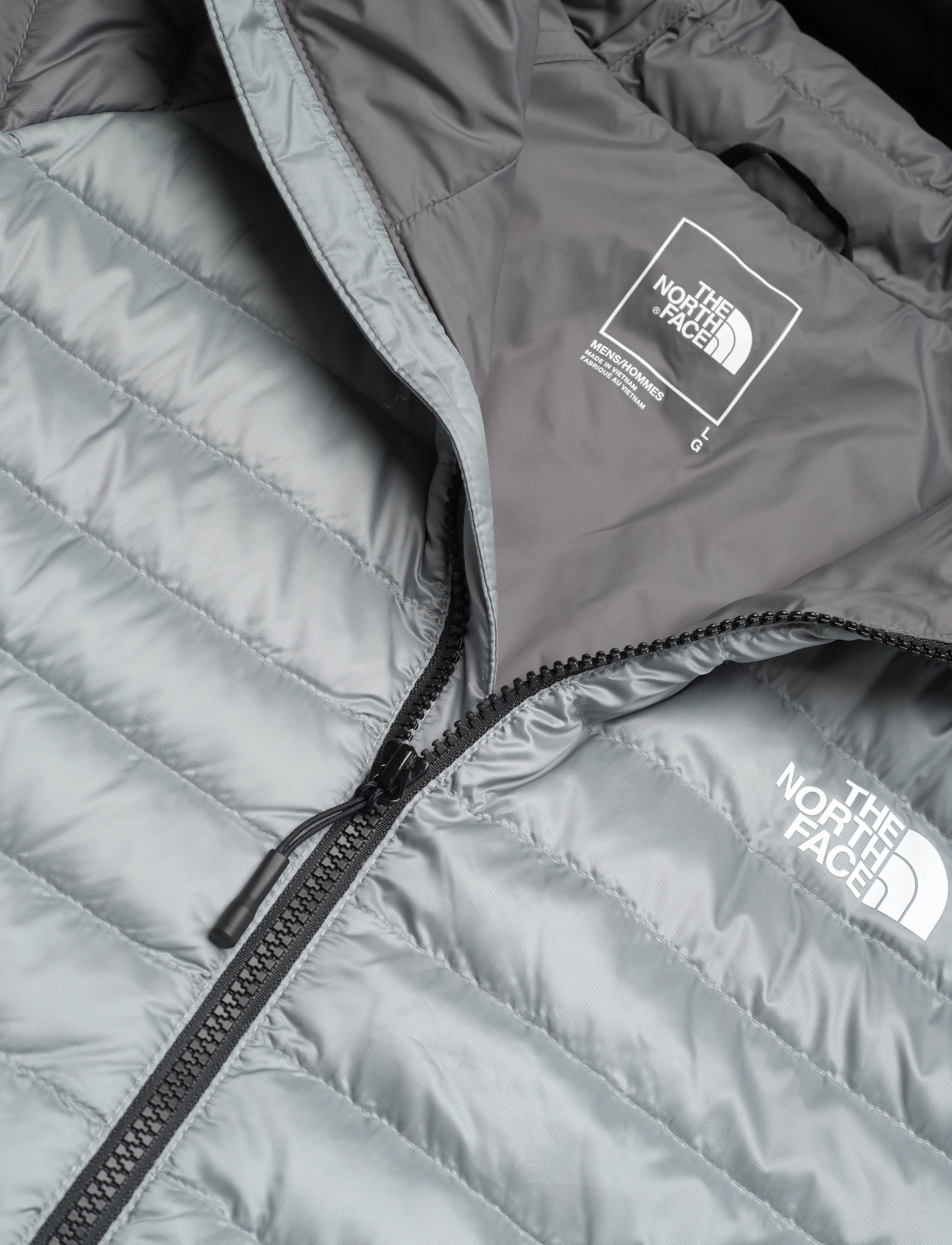 The North Face - M BETTAFORCA LT DOWN HOODIE - monument grey/smoked pe - 2