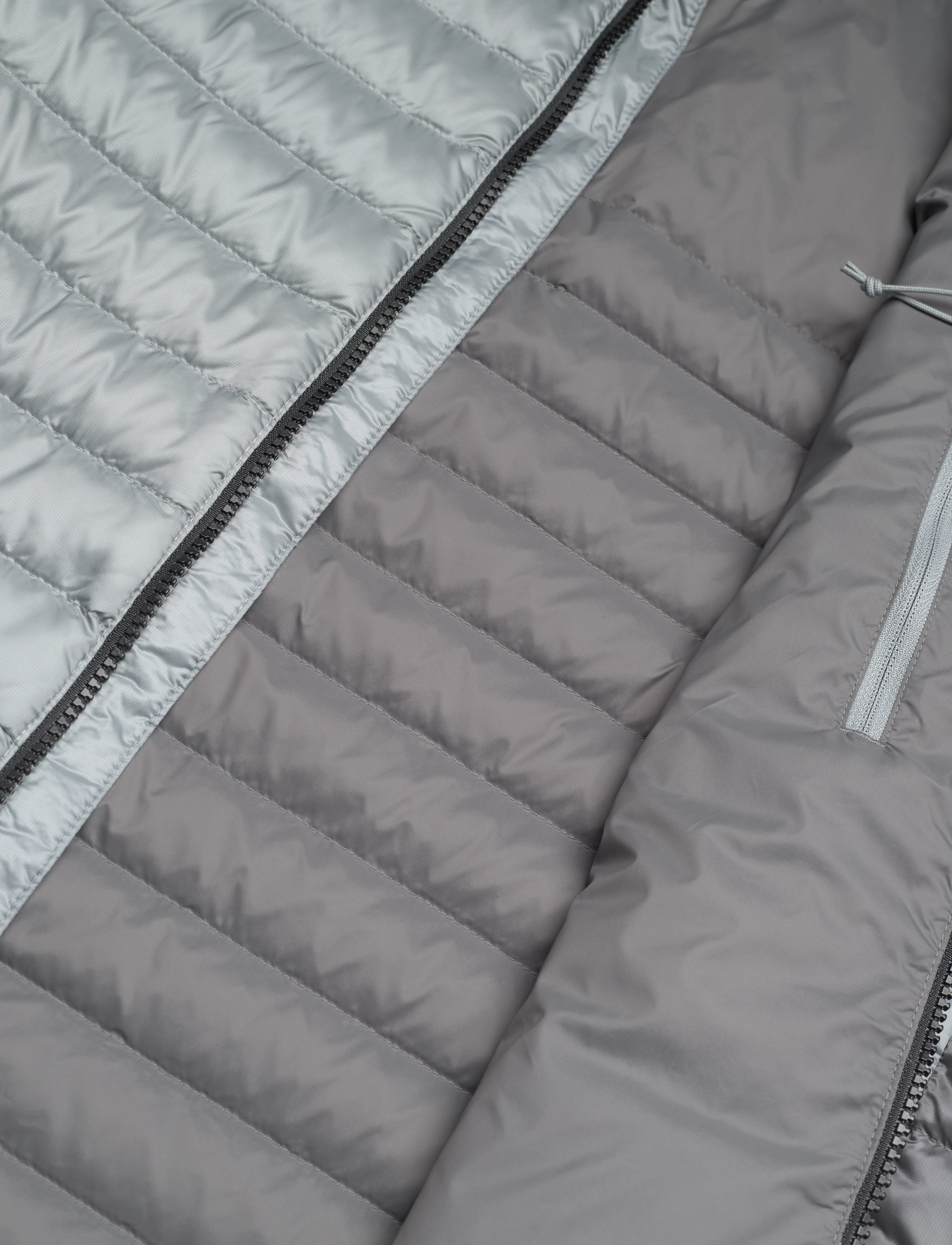 The North Face - M BETTAFORCA LT DOWN HOODIE - monument grey/smoked pe - 4