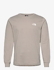 The North Face - M L/S EASY TEE - basic overhemden - gravel grey - 0