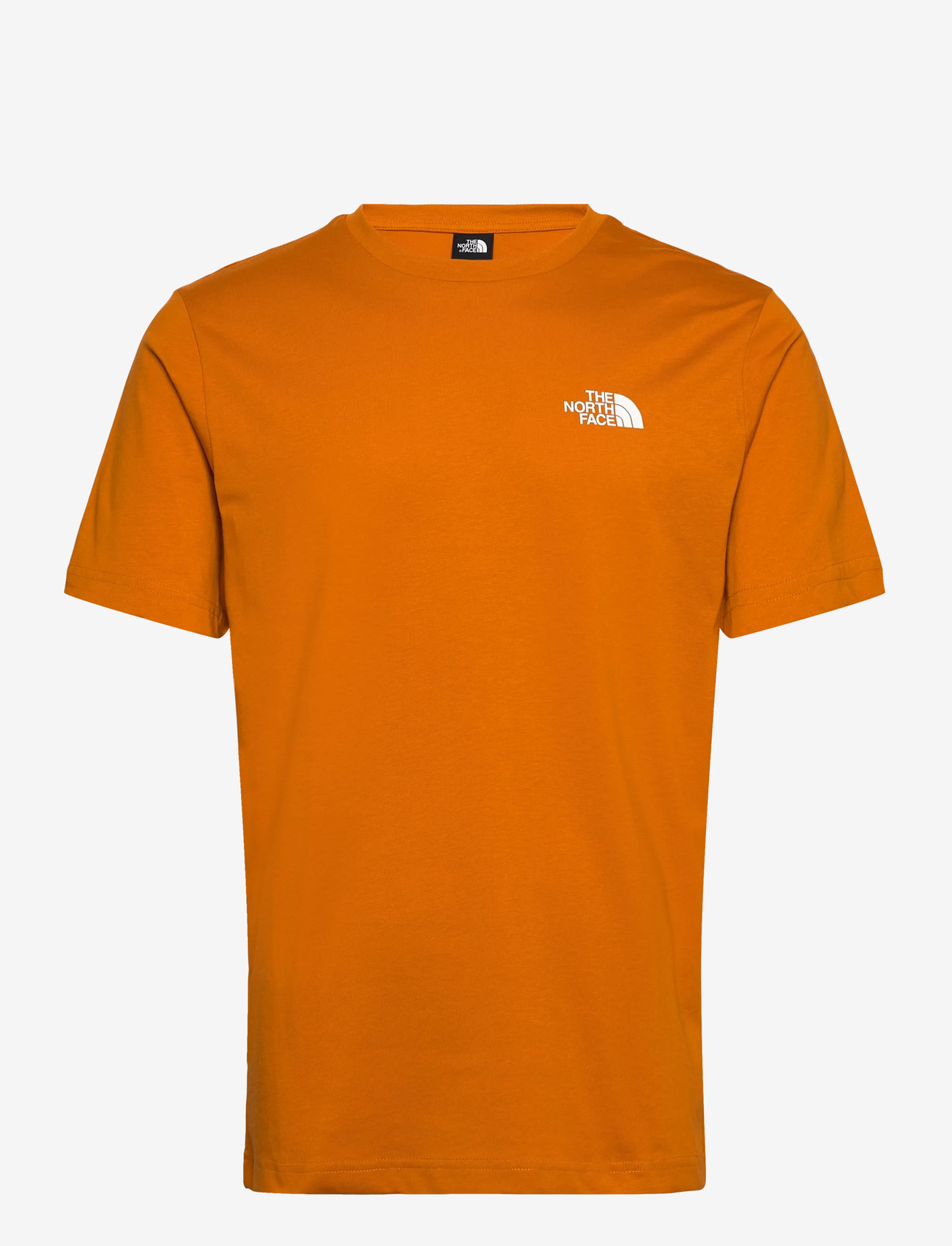 The North Face - M S/S SIMPLE DOME TEE - kortärmade t-shirts - agate orange - 1