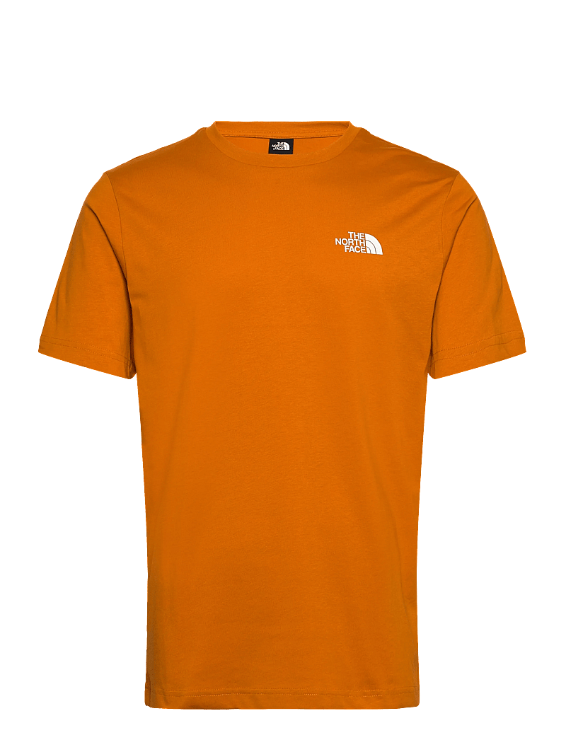 The North Face - M S/S SIMPLE DOME TEE - kortärmade t-shirts - agate orange - 1