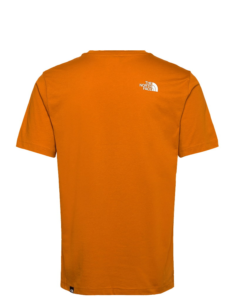 The North Face - M S/S SIMPLE DOME TEE - kortärmade t-shirts - agate orange - 2