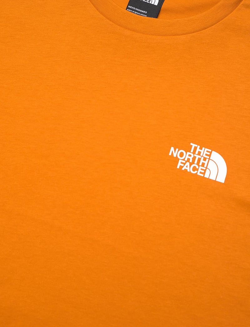 The North Face - M S/S SIMPLE DOME TEE - kortärmade t-shirts - agate orange - 5