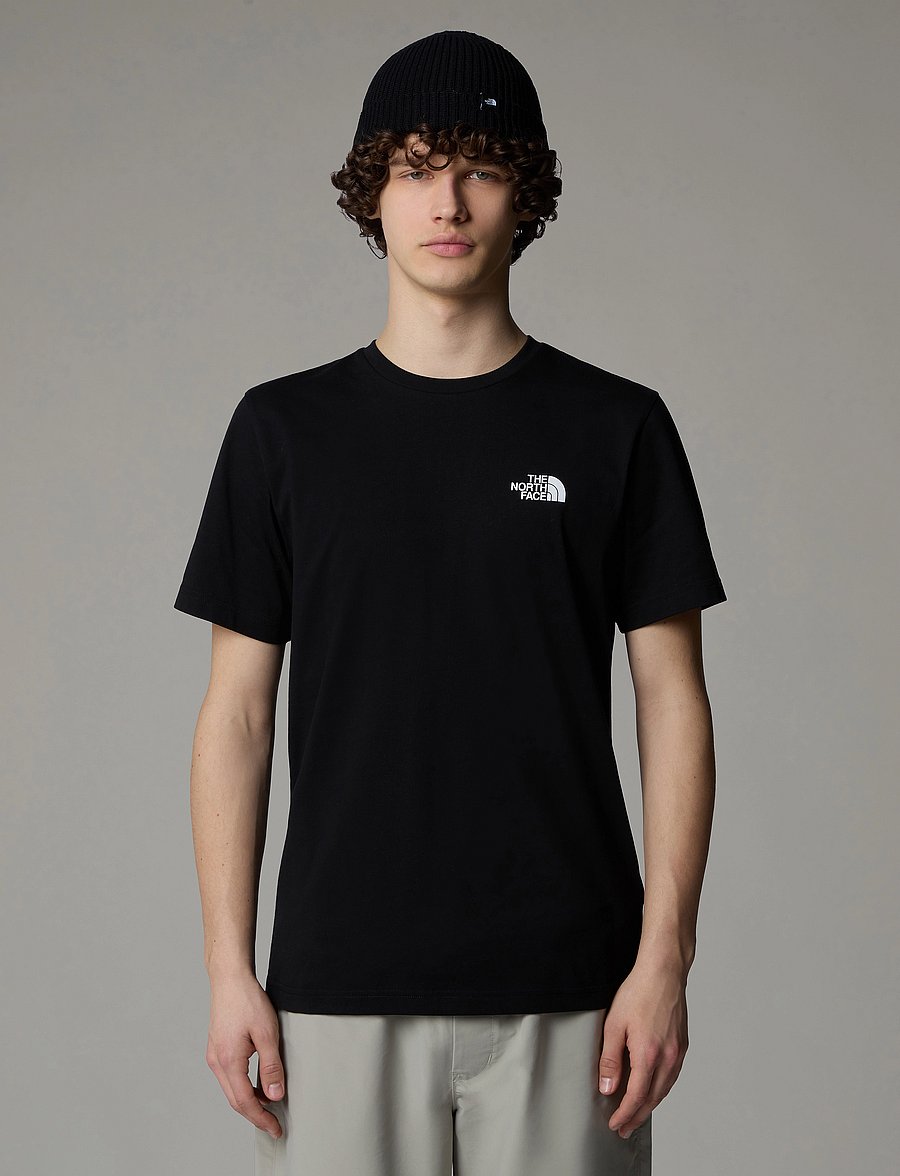 The North Face - M SS SIMPLE DOME TEE - kurzärmelig - black - 0