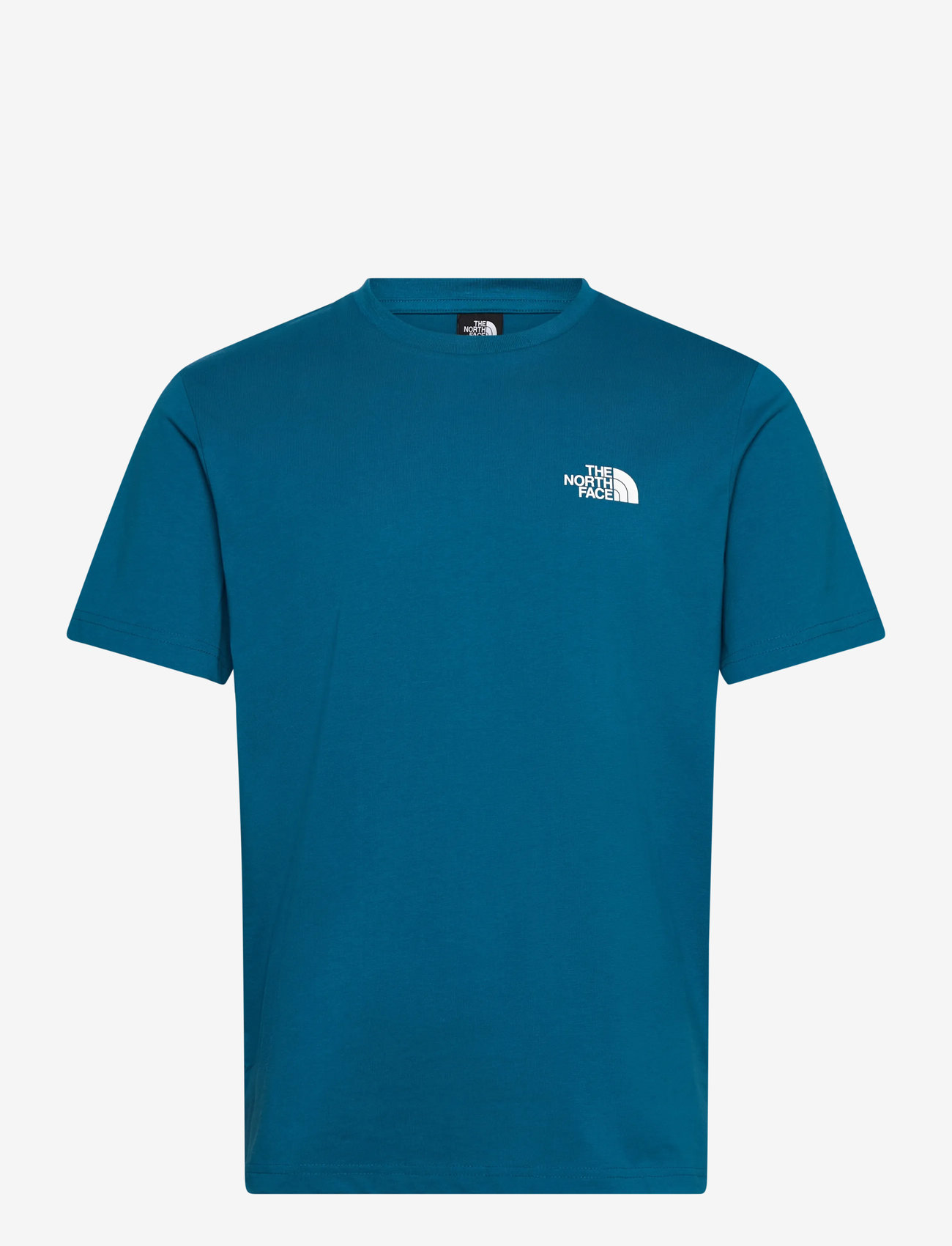 The North Face - M SS SIMPLE DOME TEE - kortærmede t-shirts - dusk blue - 1