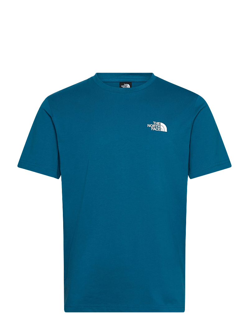 The North Face - M SS SIMPLE DOME TEE - kortærmede t-shirts - dusk blue - 1