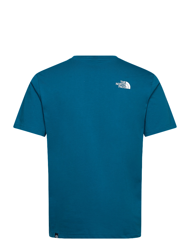 The North Face - M SS SIMPLE DOME TEE - kortærmede t-shirts - dusk blue - 2