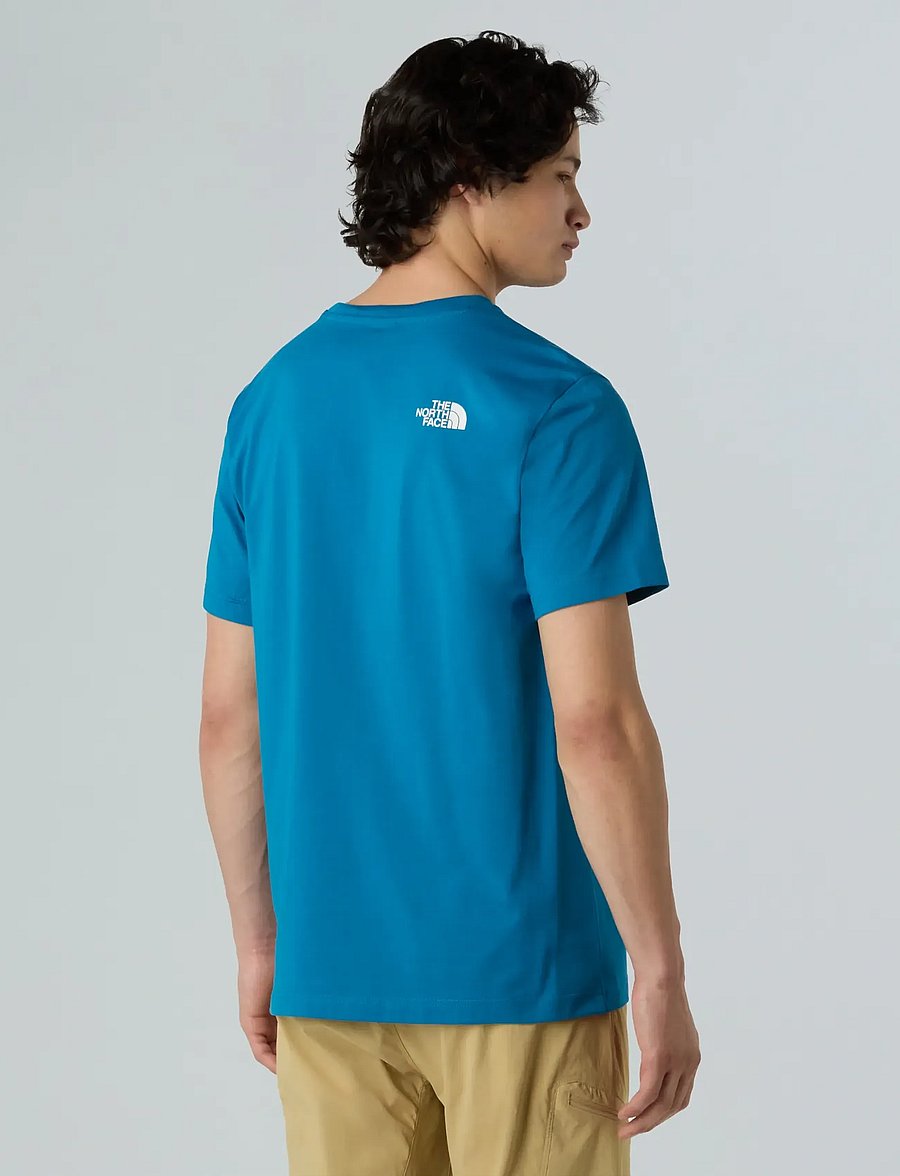 The North Face - M SS SIMPLE DOME TEE - kurzärmelig - dusk blue - 4