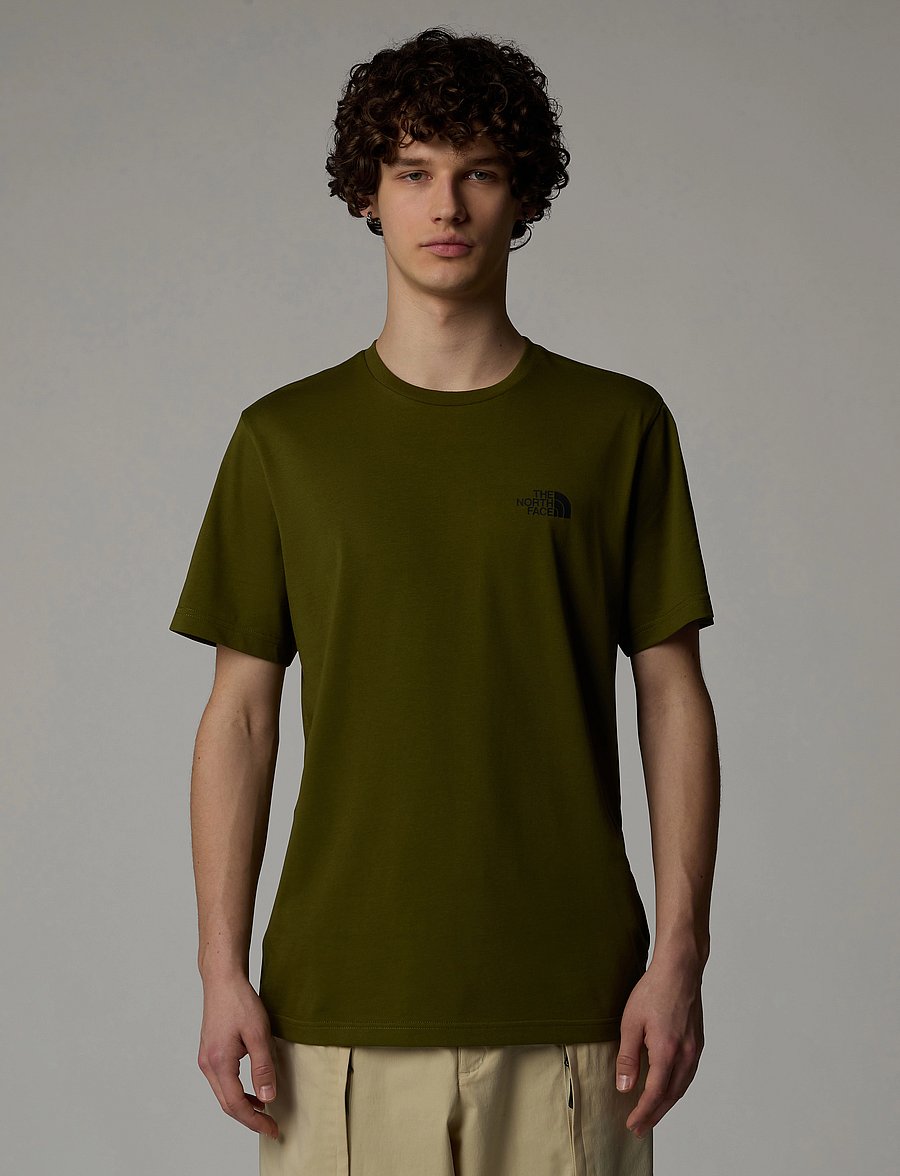 The North Face - M SS SIMPLE DOME TEE - kurzärmelig - green - 0