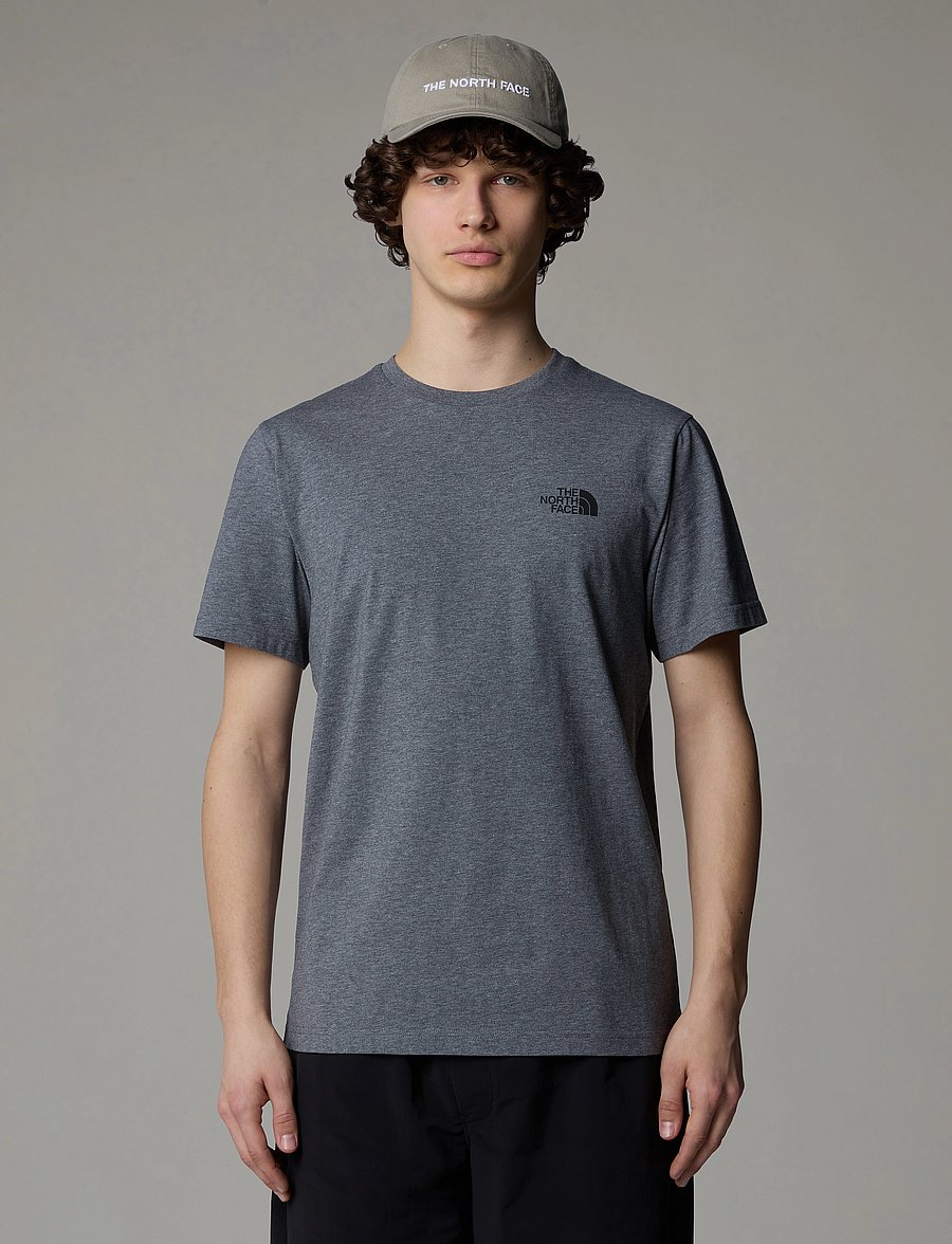 The North Face - M SS SIMPLE DOME TEE - kurzärmelig - grey - 0