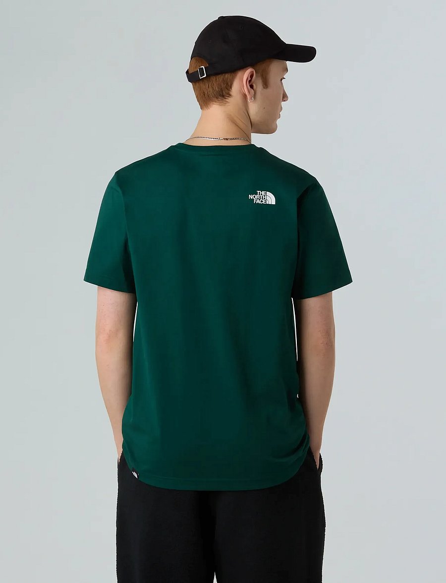 The North Face - M SS SIMPLE DOME TEE - kurzärmelig - hunter green - 4