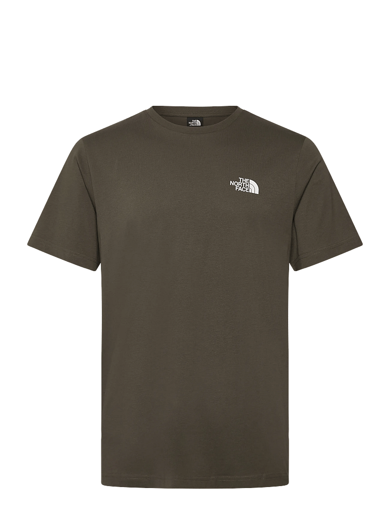 The North Face - M S/S SIMPLE DOME TEE - kortærmede t-shirts - new taupe green - 1
