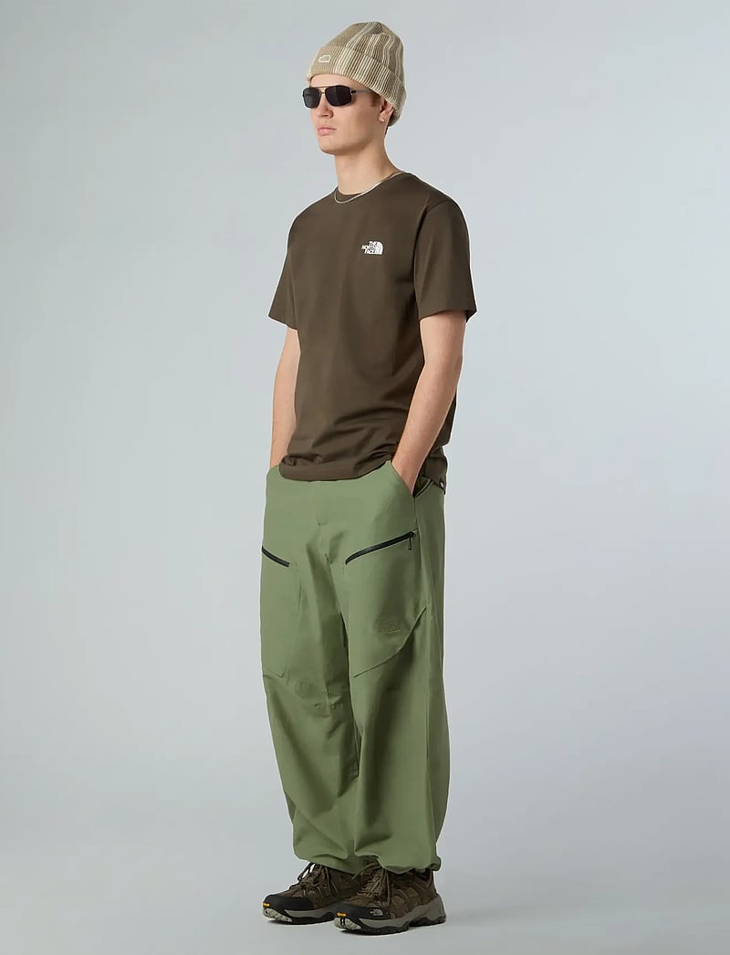 The North Face - M S/S SIMPLE DOME TEE - kortærmede t-shirts - new taupe green - 3