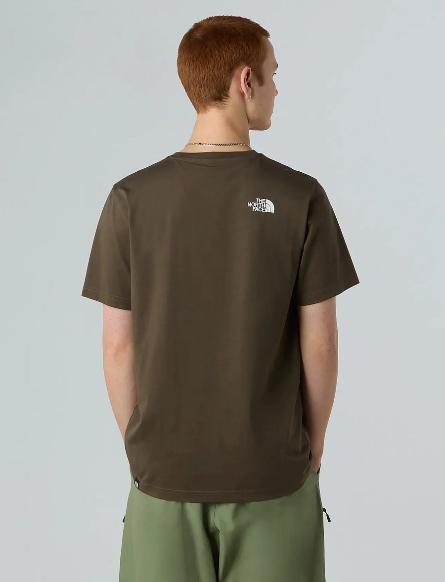 The North Face - M SS SIMPLE DOME TEE - kurzärmelig - new taupe green - 4