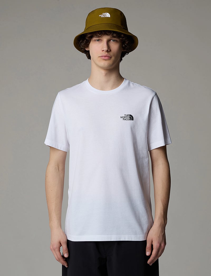 The North Face - M S/S SIMPLE DOME TEE - kortærmede t-shirts - white - 0
