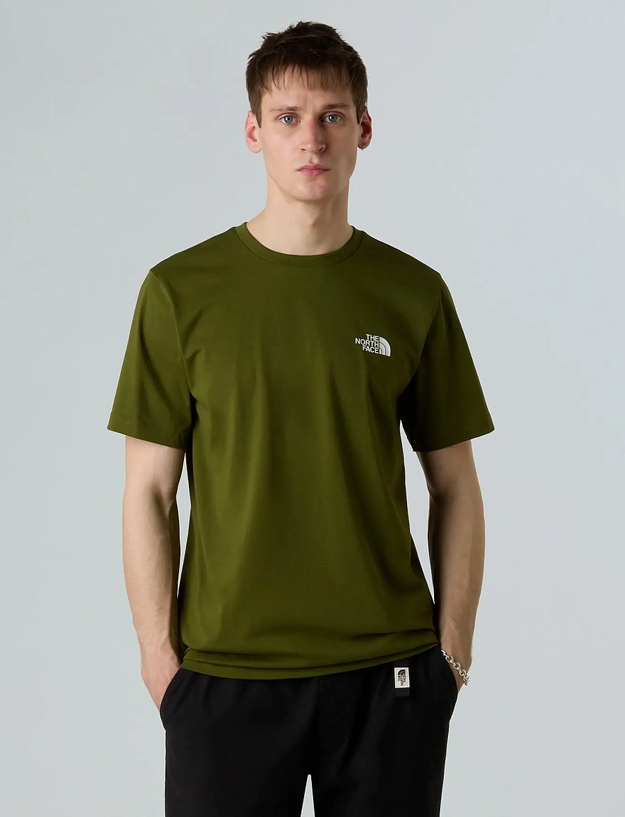 The North Face - M SS SIMPLE DOME TEE - kurzärmelig - woodland green - 0