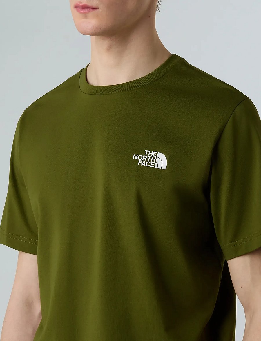 The North Face - M SS SIMPLE DOME TEE - kurzärmelig - woodland green - 5