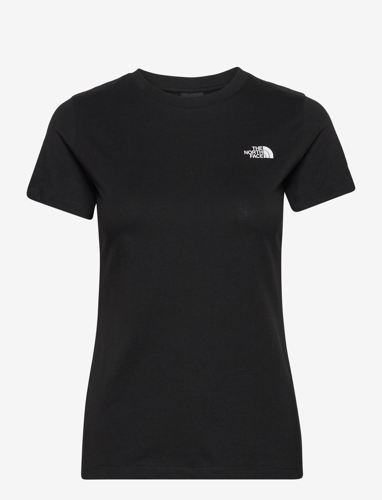 The North Face - W SS SD SLIM TEE - t-shirts - black - 0