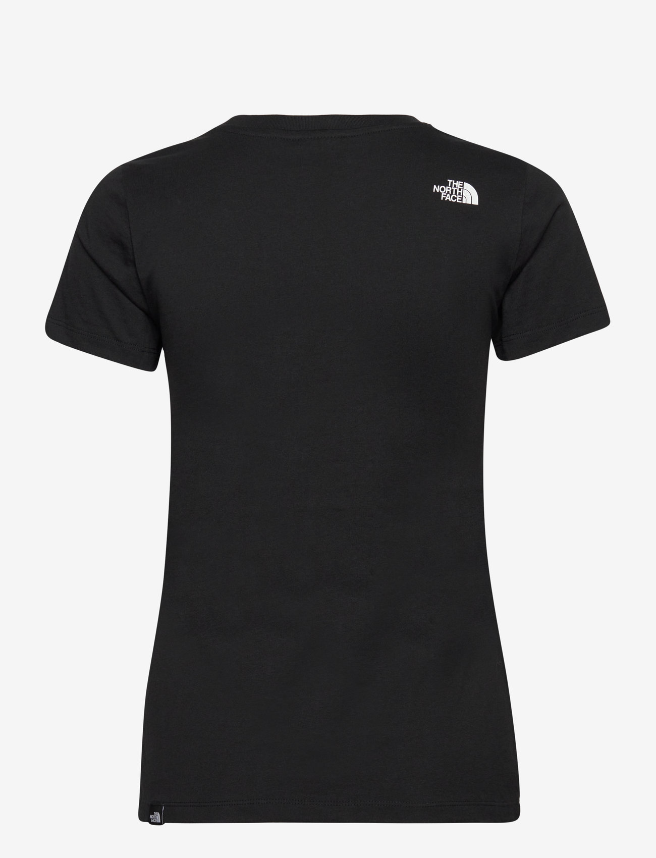 The North Face - W SS SD SLIM TEE - t-shirts - black - 1