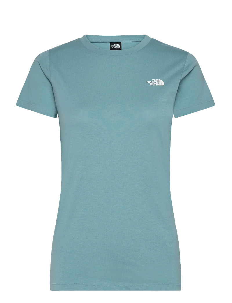 The North Face - W SS SD SLIM TEE - t-shirts - blue eclipse - 1