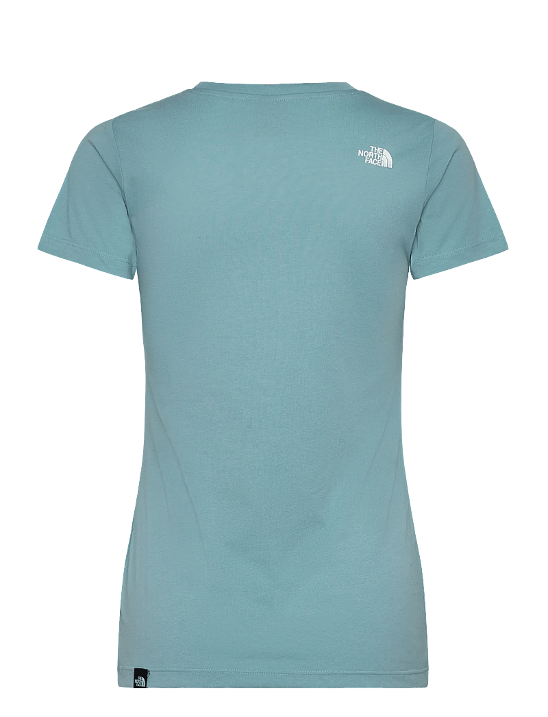The North Face - W SS SD SLIM TEE - t-shirts - blue eclipse - 2