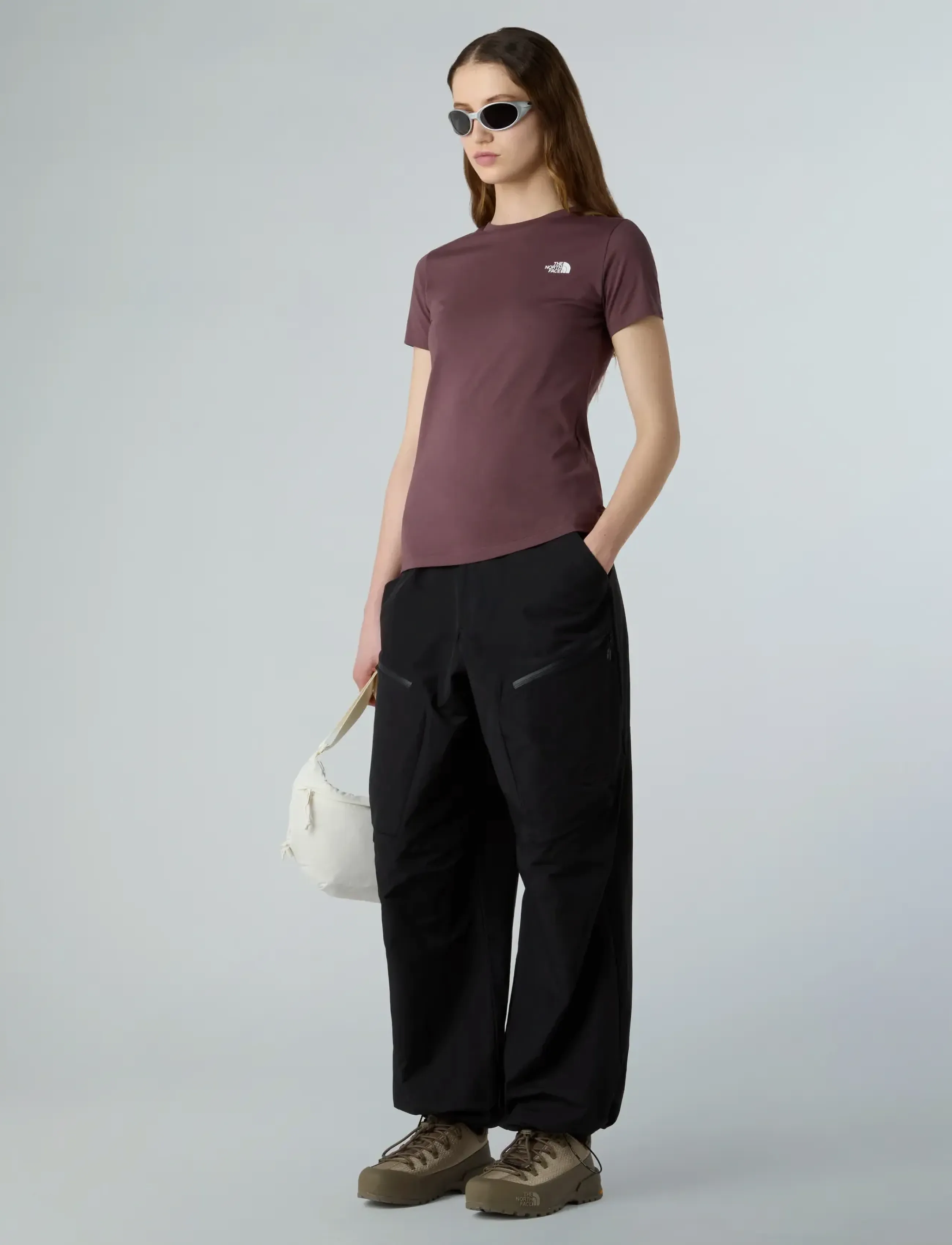 The North Face - W SS SD SLIM TEE - tawny quartz - 3