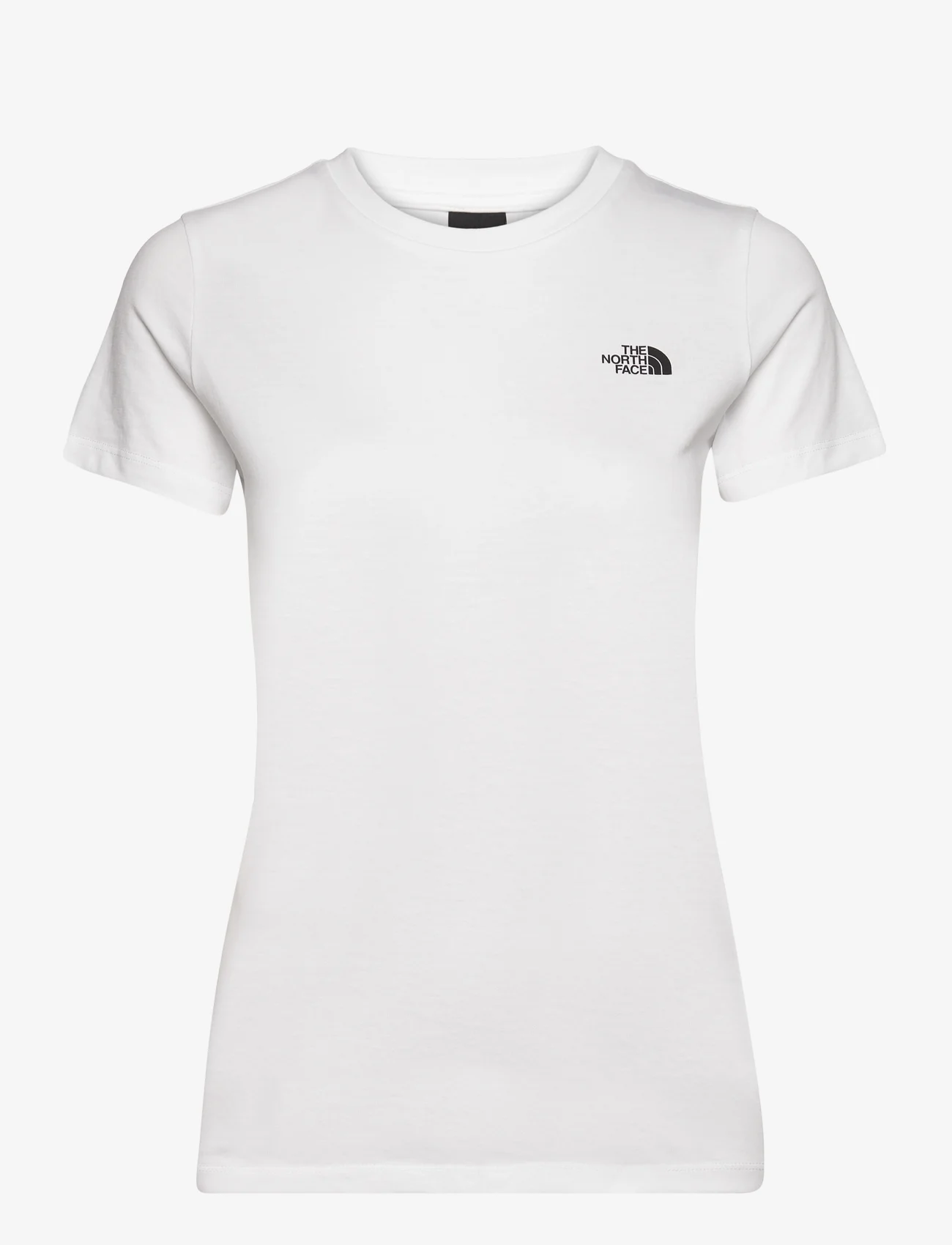 The North Face - W S/S SIMPLE DOME TEE - t-shirts - tnf white - 0