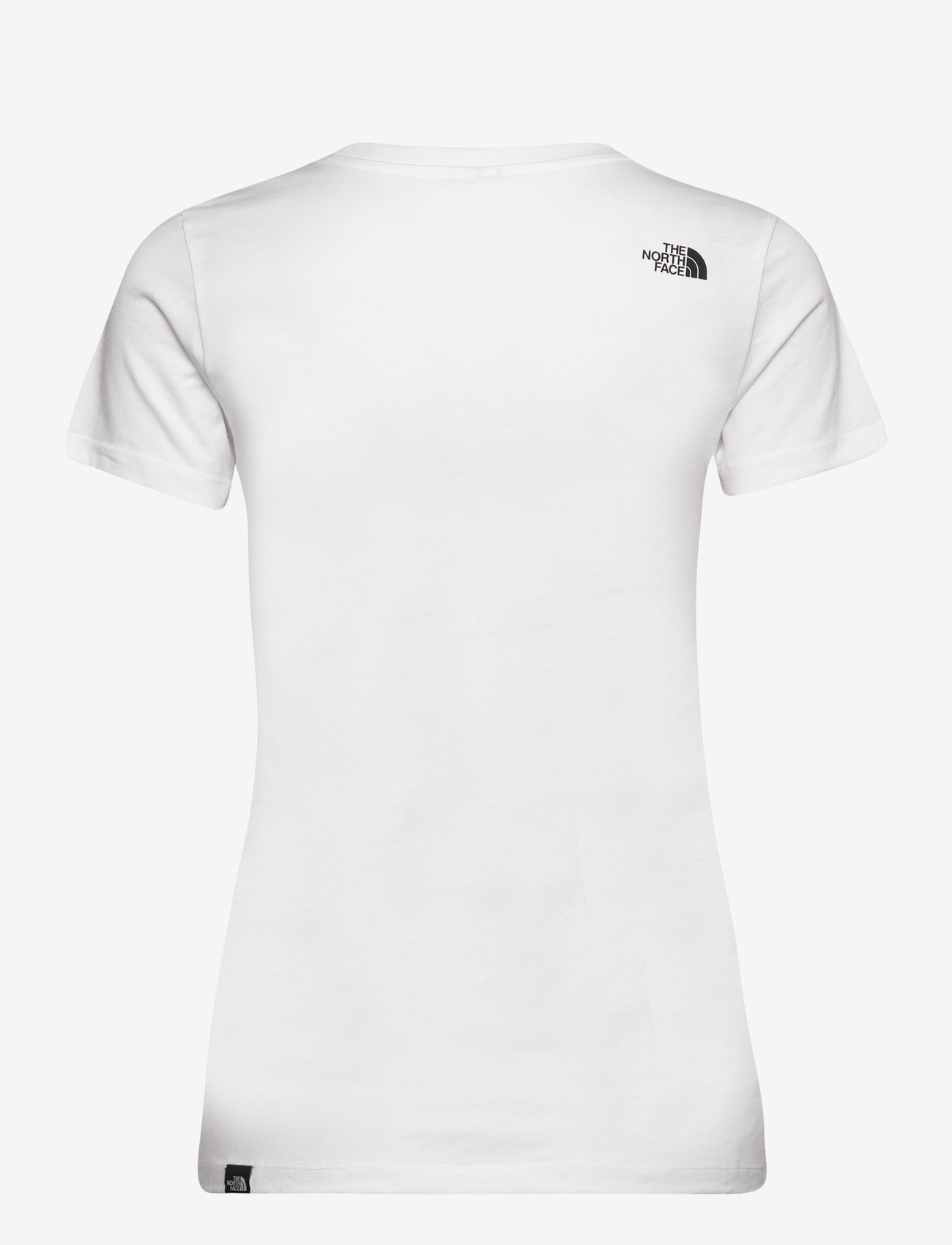 The North Face - W SS SD SLIM TEE - t-shirts - white - 1