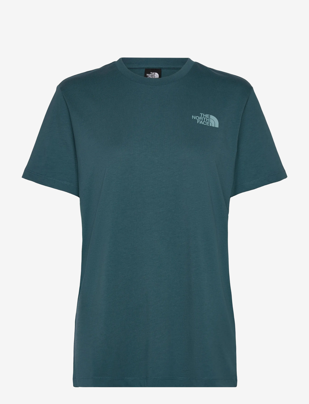 The North Face - W SS BOX NSE RELAXED TEE - t-shirts - space/blue eclipse - 1