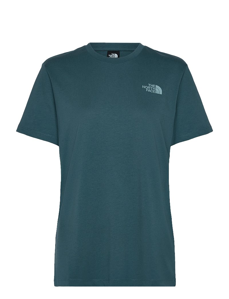 The North Face - W SS BOX NSE RELAXED TEE - t-shirts - space/blue eclipse - 1
